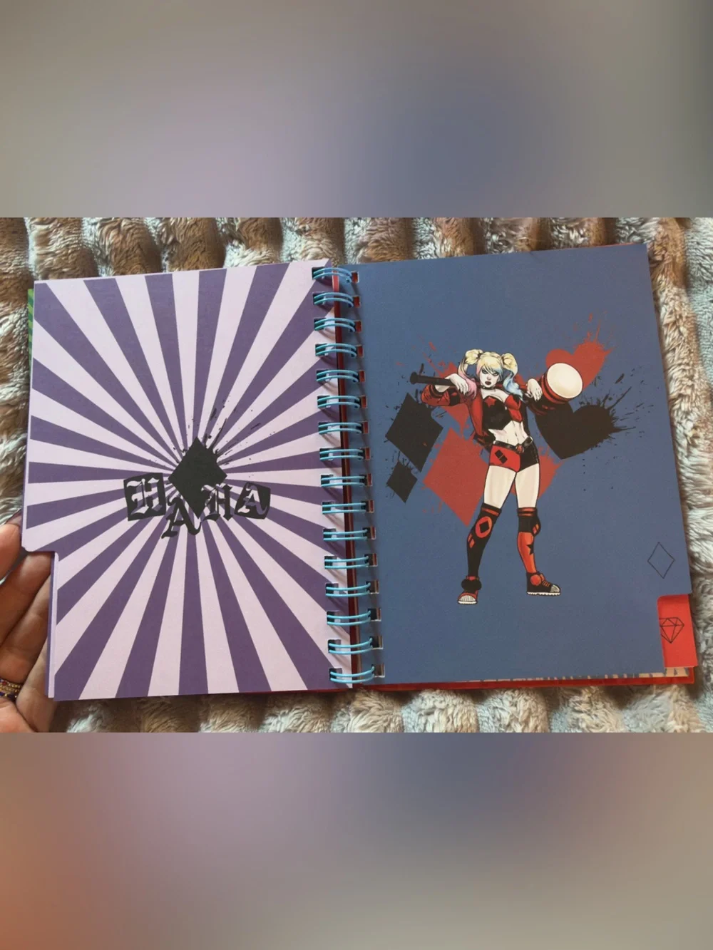 Harley Quinn 'Puddin' Spiral Notebook